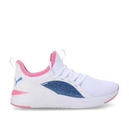 Puma Kids Softride Sophia 2 Deep Dive Jr White Running Shoes image 2