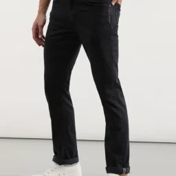 Lee Grey Cotton Regular Fit Jeans image 3