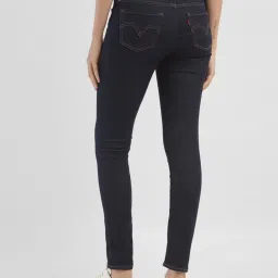 Levi's Blue Blended Skinny Fit Mid Rise Jeans image 2