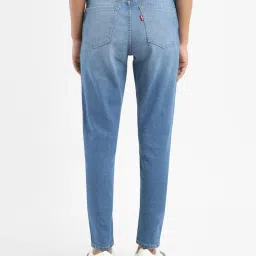 Levi's Light Blue Cotton Super Skinny Fit Mid Rise Jeans image 2