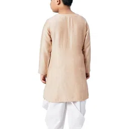 StyloBug Boys Khaki Kurta Set image 2