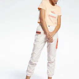 Reebok Pink Mid Rise Joggers image 3