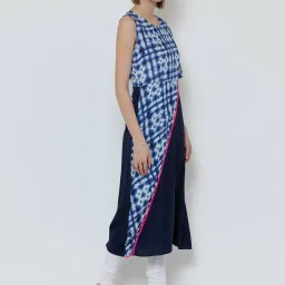 DODO & MOA Multicolor Printed Midi Dress image 3