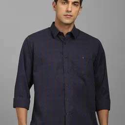 Louis Philippe Sport Men Slim Fit Checked Casual Shirt-picture-17