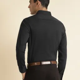 ANDAMEN Black Slim Fit Shirt image 2