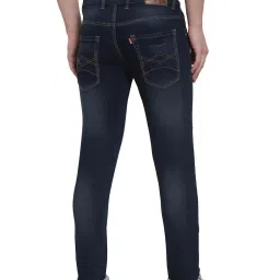 Allen Cooper Dark Blue Regular Fit Jeans image 2
