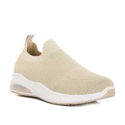 London Rag Women's Beige Casual Sneakers image 2