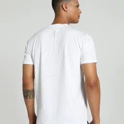 Puma White Regular Fit Sports T-Shirt image 2