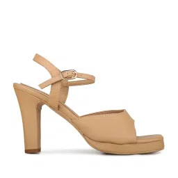 Inc.5 Women's Beige Ankle Strap Sandals image 2