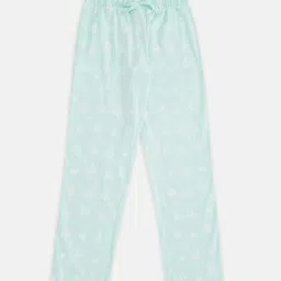 Pantaloons Junior Mint Green Printed Top with Pants image 3