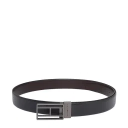 Tommy Hilfiger Men's Black & Brown Clapham Reversible Belt image 2