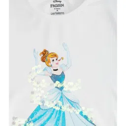 Pantaloons Junior White Embellished Top image 3