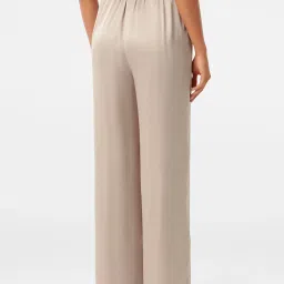 Forever New Light Beige Regular Fit High Rise Pants image 2