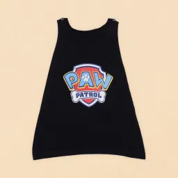 Pantaloons Junior Red & Black Printed T-Shirt with Deattachable Cape image 3