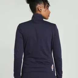 Puma Navy Cotton Sports Jacket image 2