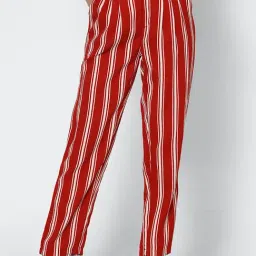 Forever 21 Red Striped Pants-picture-31