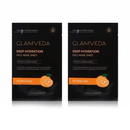 Glamveda Hongcho Anti Acne Korean Sheet Mask Pack Of 2 - 50 gm-picture-14
