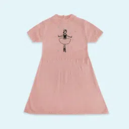 Pantaloons Junior Pink Embroidered Sweater-picture-32