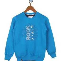 Monte Carlo Kids Royal Blue Printed Full Sleeves Sweatshirt-picture-16