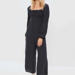 American Eagle Outfitters Black Midi Length Jumpsuit-picture-40