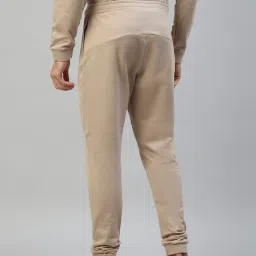 Slowave Beige Regular Fit Joggers image 2