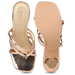 Inc.5 Women's Rose Gold Thong Sandals image 3