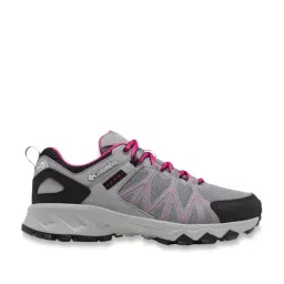 Columbia Women Grey Outdry Peakfreak II Hiking & Trekking Waterproof Shoes-image-5