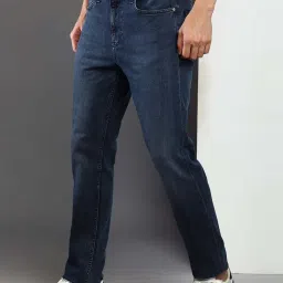 Calvin Klein Jeans Blue Cotton Slim Fit Jeans image 3