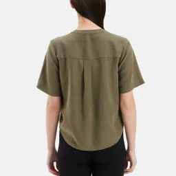 Kazo Olive Regular Fit Top image 2