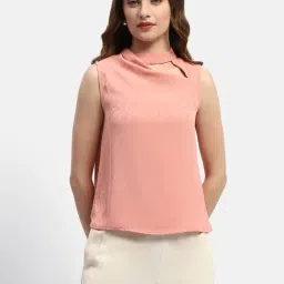 MADAME Peach Regular Fit Top-picture-27