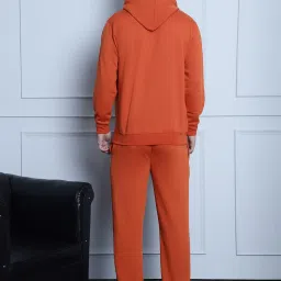 Vimal Jonney Red & Orange Regular Fit Printed Sweatshirt & Trackpant Set - Pack of 2 image 2