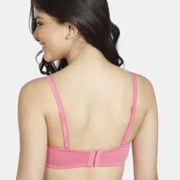 Zivame Baby Pink Plain Balconette image 2