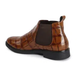 Carlton London Men's Tan Chelsea Boots image 5