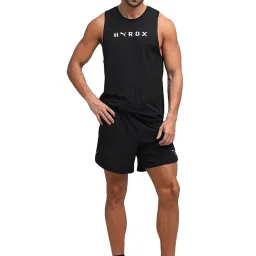 Puma Black Puma X Hyrox High Rise Regular Fit Short image 3