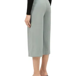 Centrestage Grey Mid Rise Culottes image 2