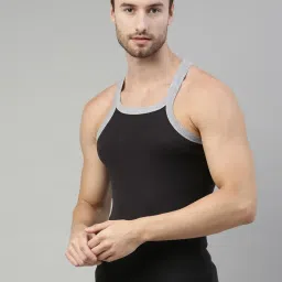 Dixcy Scott Originals Multi Cotton Regular Fit Vest - Pack Of 2 image 3