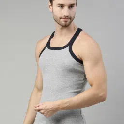 Dixcy Scott Originals Multi Cotton Regular Fit Vest - Pack Of 2 image 3