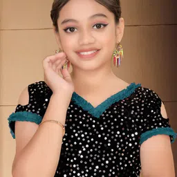 HARPITA Sequinned Ready to Wear Saree image 3