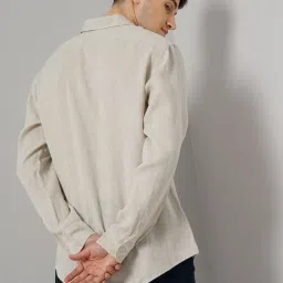 Celio Natural Linen Regular Fit Shirt image 2