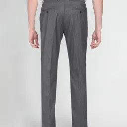 Arrow Grey Regular Fit Trousers image 2