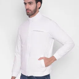Crimsoune Club White Regular Fit Jacket image 3