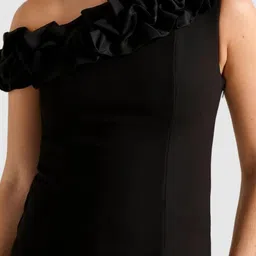 Forever New Women Ruffled One Shoulder Sleeveless Top image 3