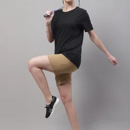 Vimal Jonney Multicolor Cotton Sports Shorts - Pack of 3 image 3