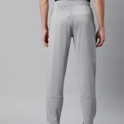 ALCIS Grey Slim Fit Self Design Sports Trackpants image 2