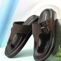 San Frissco Men's Brown Casual Sandals-picture-34