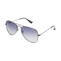 Roadies Grey Polarized Aviator Unisex Sunglasses image 1