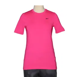 Reebok Pink Slim Fit WOR SW Tee image 1