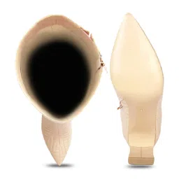 London Rag Women's Beige Casual Booties image 3