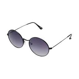 Roadies Grey Polarized Oval Unisex Sunglasses image 1