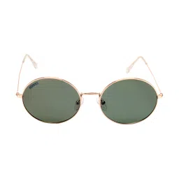 Roadies Green Polarized Oval Unisex Sunglasses image 2